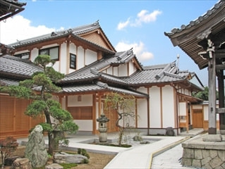 朝耀山 明覚寺木造二階建て庫裡改築工事