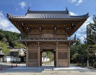 丹生山 神宮寺仁王門修復工事